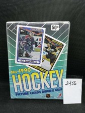 Topps 1990 Hockey Picture Cards Bubble Gum 36 Packs Unopened Sergei Makarov Back