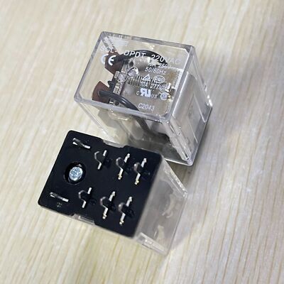 1PC SongChuan SCL-1-DPDT 220VAC Power Relay 10A 250V 8Pins New #WD8*