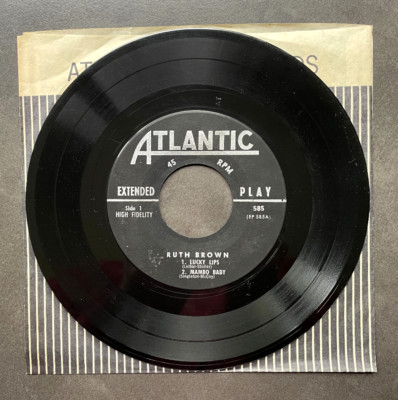 EP Ruth Brown - Lucky Lips/ Mambo Baby - US Atlantic EP 585