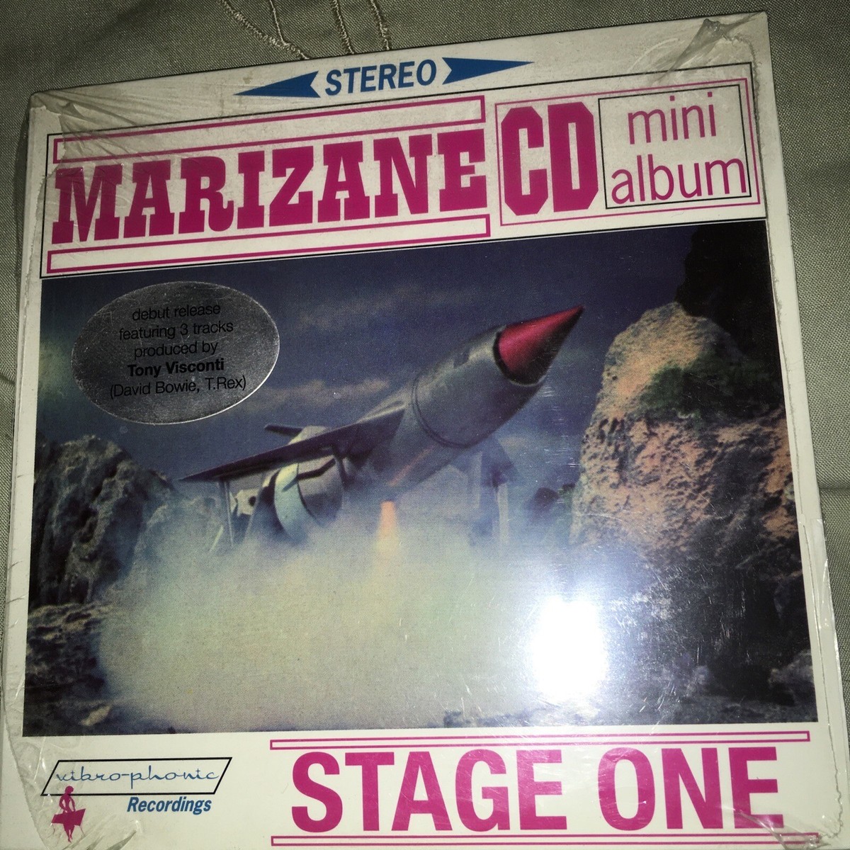 Stage One by Marizane (CD, 2004) Tony Visconti (David Bowie T. Rex