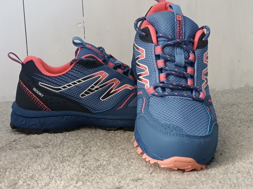 Brand New Ladies Mountain Warehouse UK Size 4 Isodry Blue/Pink Walking Shoes