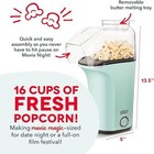 Dash Hot Air Popcorn Popper Maker with Measuring Cup to Portion Popping Corn Ker