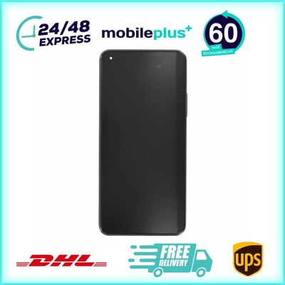 Display für Xiaomi Mi 11 Lite 5G Truffle Black LCD + Rahmen Bildschirm