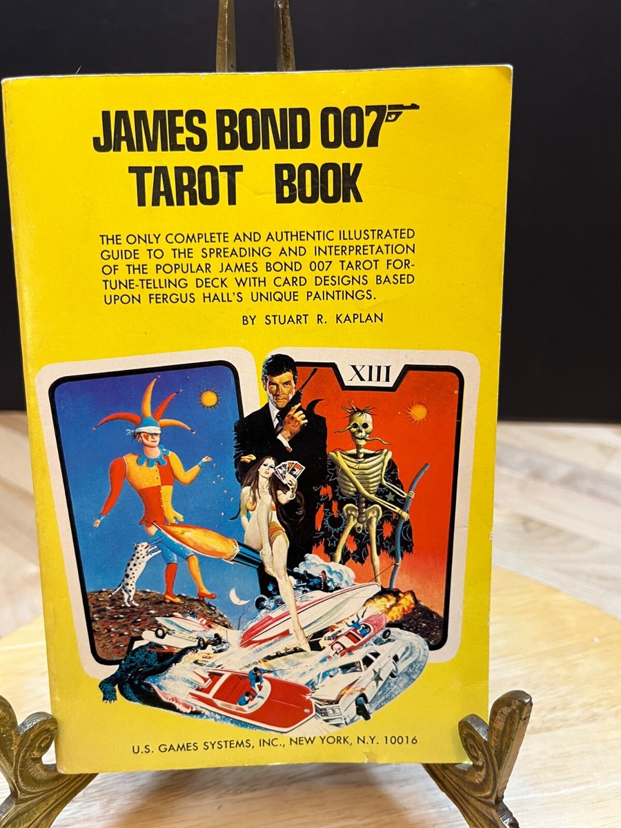James Bond 007 Tarot Deck 1973 with Book 78 cards Switzerland