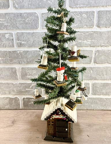 RARE Midwest The Original S'mores CAMP S'MORES CABIN Christmas Tree 11 Ornaments - Picture 4 of 16