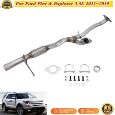 Front Exhaust Flex Pipe For Ford Flex & Explorer 3.5L 2011-2019 Easy to Replace