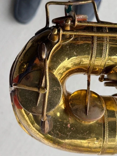 Selmer Paris 1930 Selmer Super Tenor 萨克斯管漆 大修 非常好 — 第 4/4 张图片