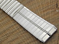 Vintage NOS Unused JB Champion 17.5mm Stainless Watch Band Center Expansion Mens