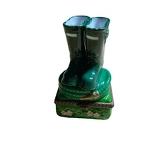 PHB Trinket Box Midwest of Cannon Falls Boots Garden Hose. Pre-Owned 