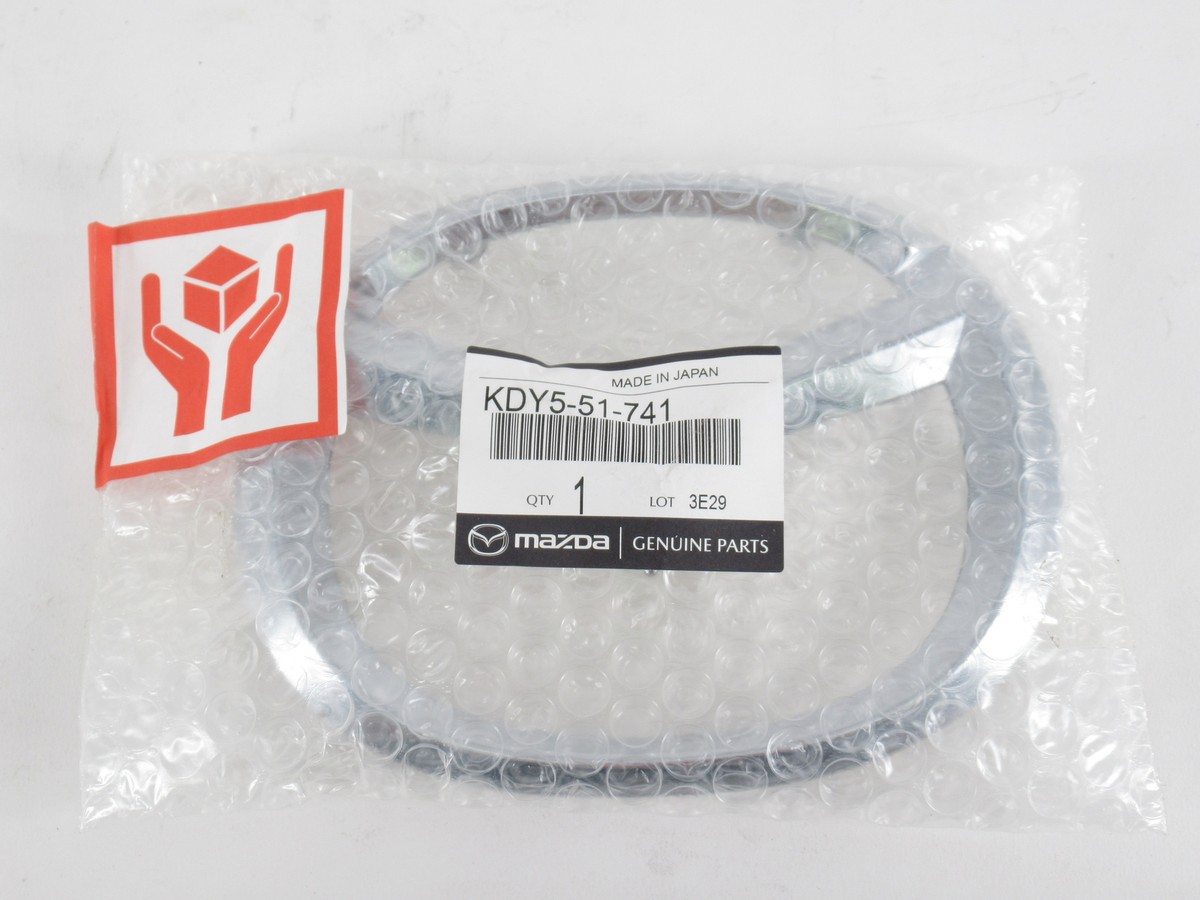 Genuine OEM Mazda KDY5-51-741 Front Radiator Grille Emblem 2013