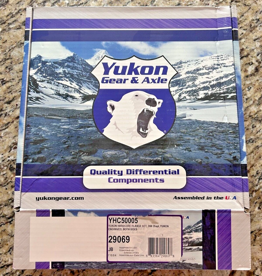 Kit de brida de buje dividido Yukon Gear & Axle D60 35 YHC50005 Foto 2 de 2
