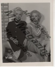 Blonde Lingerie Models 4"x5" Photo Vintage Sexy Cheesecake Risqué Pinup QL-58