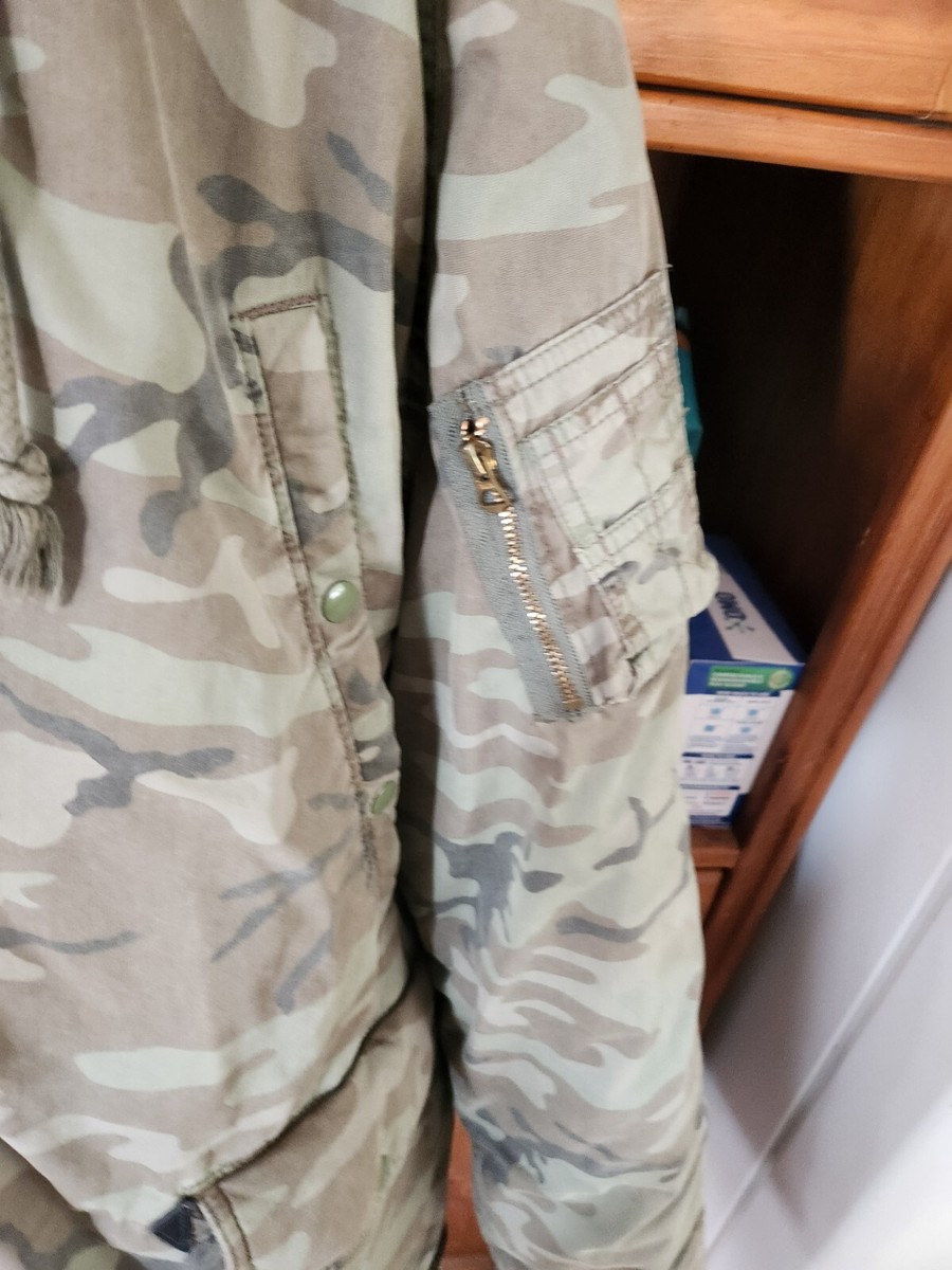 Ralph Lauren Denim & Supply Military Field Jacket With Flag