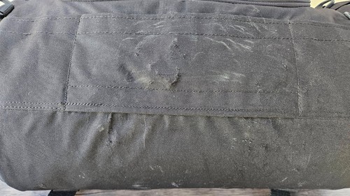 Harley Davidson by SAC Black Motorcycle Backrest Sissy Bar Luggage Bag READ DESC - Picture 6 of 7