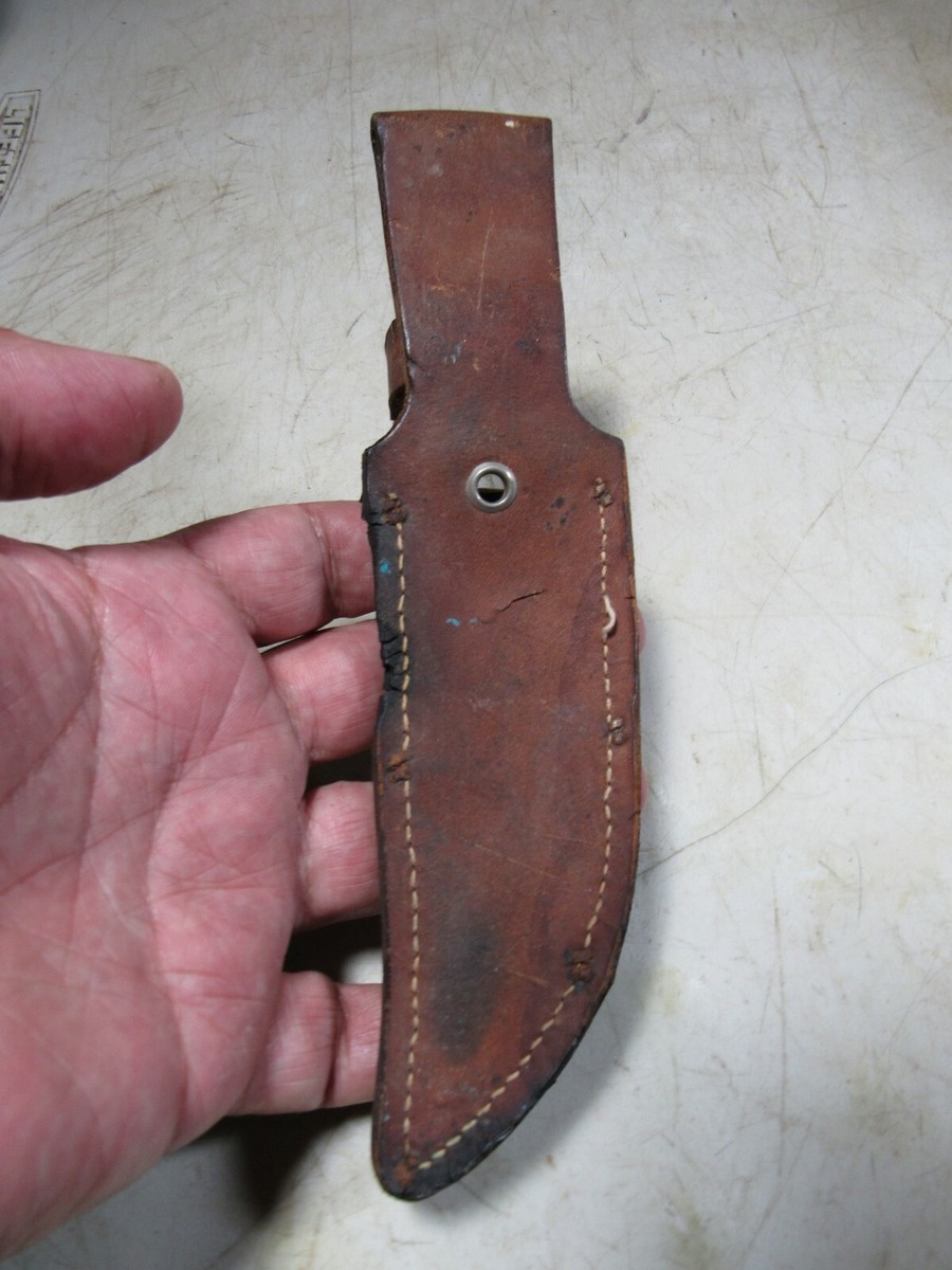 80s Hartt Camelskin ウイングチップ US8D Vintage 1984 Western Cutlery USA L66 H Fixed Blade Hunting