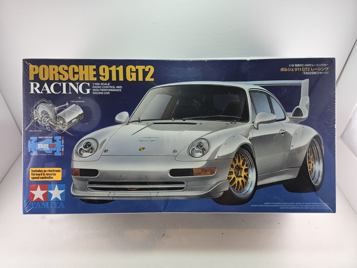 TAMIYA PORSCHE 911 GT2　ラジコンカー Tamiya 1/24 Scale Model Kit 24247 - Porsche 911 GT2 Road