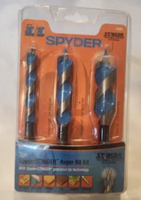 STINGER SPYDER 3 PIECE AUGER BIT KIT 12001