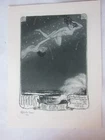 41256b Richard Lux bookplate Adolf Kropaczek 9x11cm Vienna Art Nouveau erotic