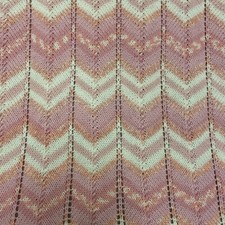 Homemade Blanket 79 X 79 cm New Pink Mix