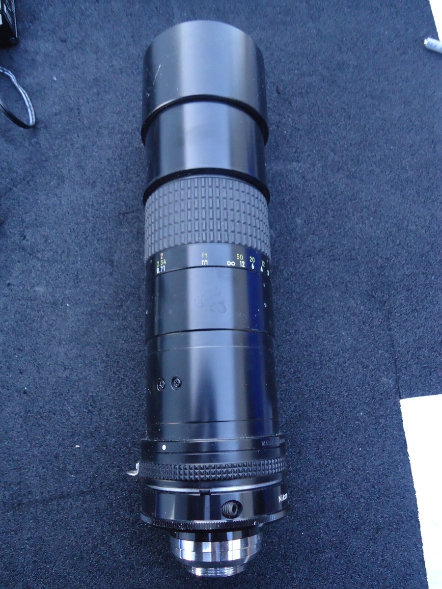 cannon  Micro  NIKKOR200mm1：4 Nikon Micro-Nikkor 200mm, 1:4 213862 . Made in Japan. | eBay