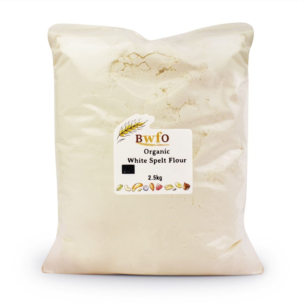 Organic Spelt Flour White 2.5kg | BWFO | Free UK Mainland P&P