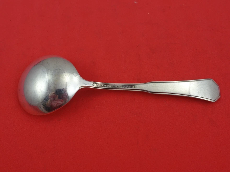 American Federal by Reed and Barton Sterling Silver Cream Soup Spoon 6" Heirloom - Image 2 of 3