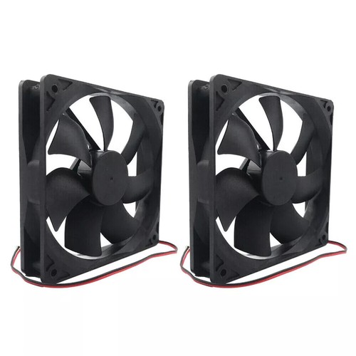 4/6PCS 120mm 2Pin 12V Cooling Fan Computer PC Case Cooler Brushless Silent Fan - Picture 27 of 29