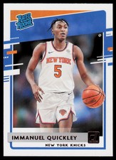 2020-21 Donruss Immanuel Quickley #213 Press Proof Purple #/199 Rookie