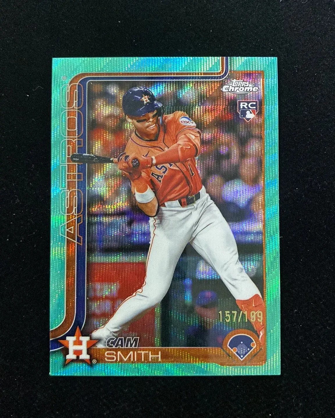 2025 Topps Chrome Update Aqua Wave #USC145 Cam Smith RC Rookie 157/199 -QI95