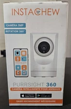 Instachew Purrsight 360° Smart Pet Camera Wi-Fi 1080p HD 2-Way Audio App