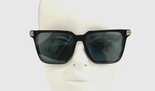 LOUIS VUITTON Sunglasses Eyewear Z1667E LV Rise Black 56 15-150 Authentic