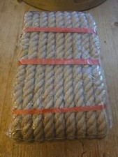 New: Thick Twisted Manila Rope, 3/4" 50ft