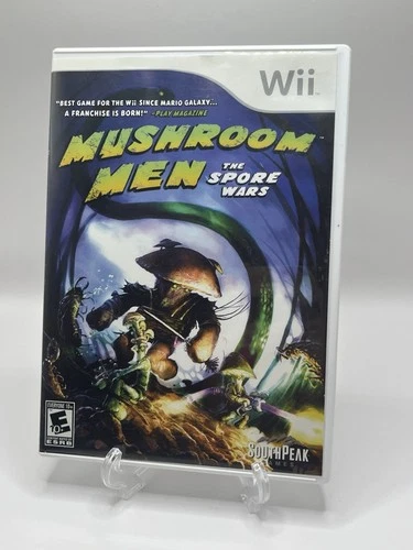 Mushroom Men: The Spore Wars Nintendo Wii (2008) Complete w/ Manual CIB