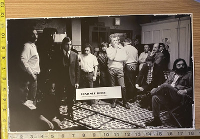 Al Pacino Frances Coppola Godfather Movie Behind Scene 2 PG. Book Photograph