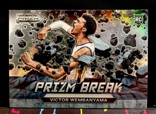 2023 Panini Prizm Draft Picks - Prizm Break Victor Wembanyama #1 (RC)