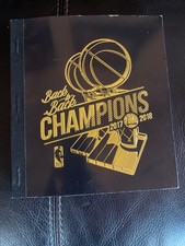 Golden State Warriors 2018-2019 Complete Season Ticket Booklet All Games Amazing