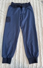 The North Face Women's Joggers SZ M Blue Side Zip Pocket Sweats Soft