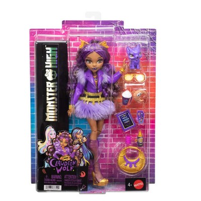Monster High Clawdeen Puppe | Deutsch (2026) | Blister | JHK30 | Mattel