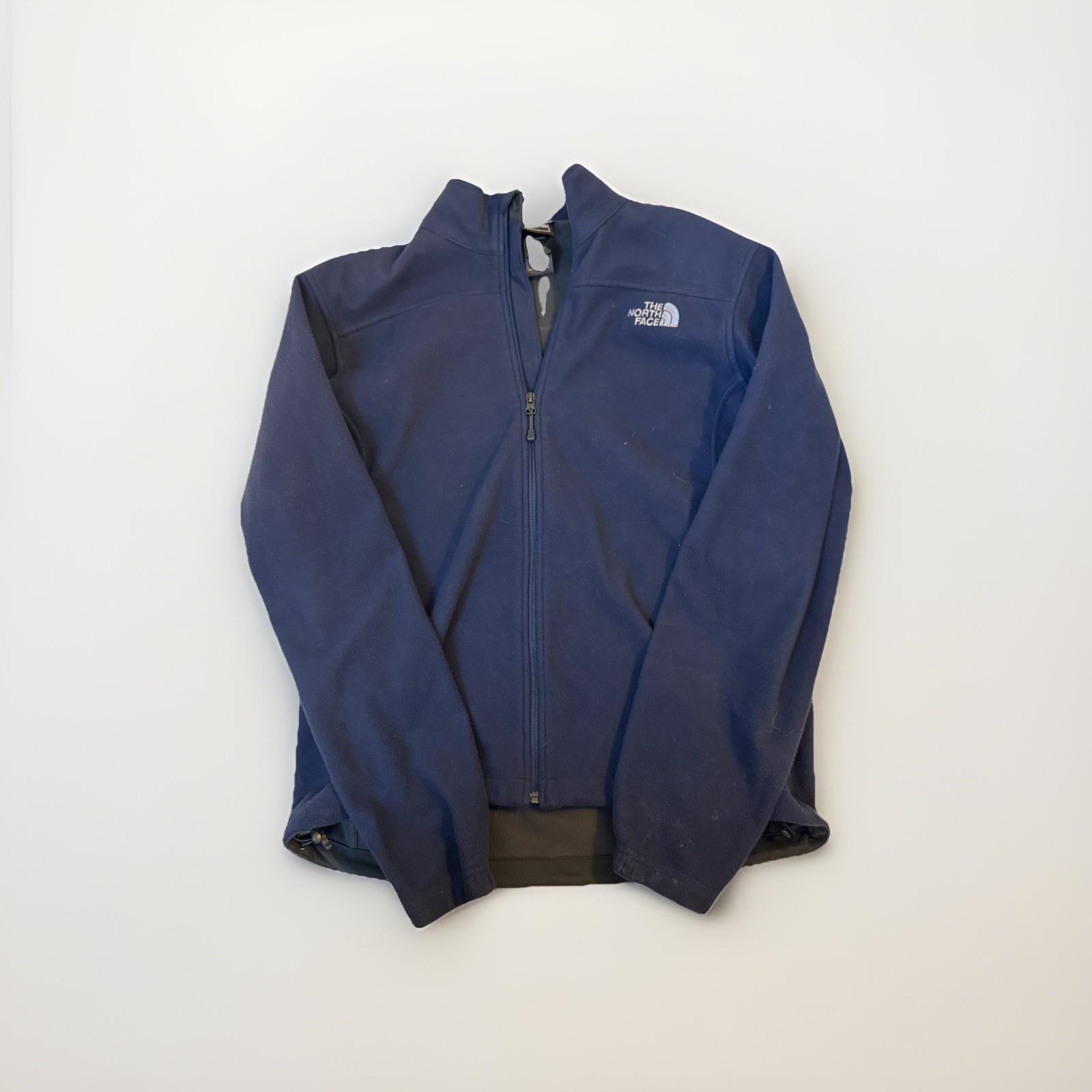The North Face Full Zip Fleece Jacket Navy Blue Outdoor Men’s Medium