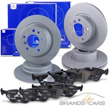 ATE BREMSSCHEIBEN +BREMSBELÄGE VORNE+HINTEN FÜR BMW 5-ER E34 520 525 530 535