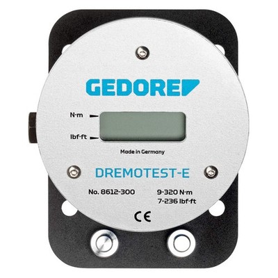 GEDORE 8612-300 Elec Torque Tester,320 Nm,5-7/8''AC/DC 45HL63