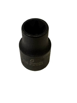 Sunex 2690SE5 E16 1/2'' Drive External Star Female Impact Inverted Socket Tools