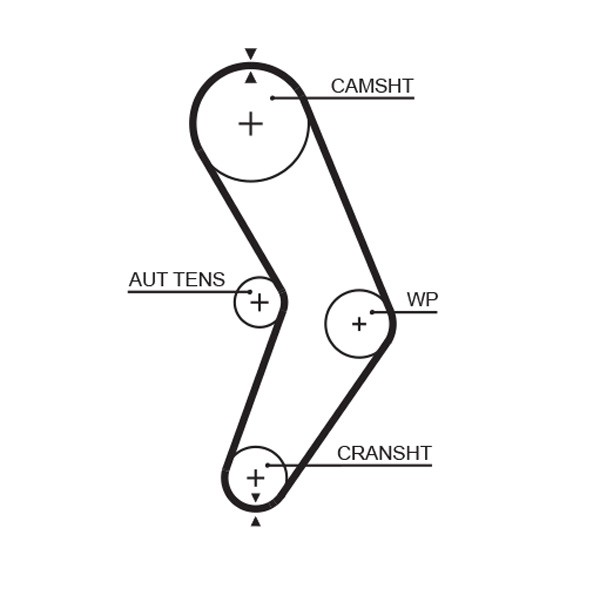 GATES-OE 5662XS Timing Belt for DACIA,LADA,NISSAN,RENAULT