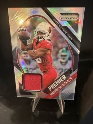 2025 Panini Prizm Silver Premier MeM Patch Marvin Harrison JR. #PJY-MHJ