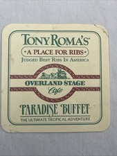 Tony Roma’s A Place For Ribs, Overland Stage Cafe, Paradise Buffer, Las Vegas NV