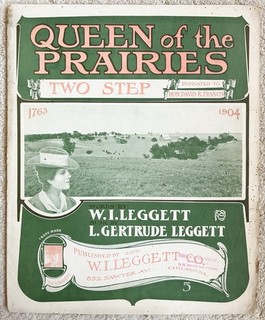 scarce 1904 ST. LOUIS WORLD'S FAIR sheet music QUEEN OF THE PRARIES Two Step