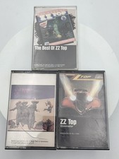 ZZ TOP Cassette Tape Lot Of 3 : THE BEST OF ZZ TOP, Eliminator,  EL LOCO Tested