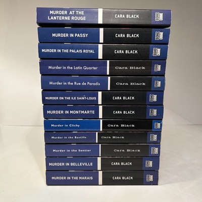 Cara Black Aimee Leduc Soho Crime Series Lot 12 Paperback Books Paris Mysteries