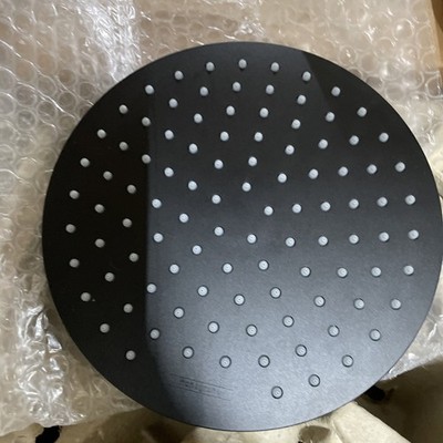 hansgrohe Vernis Blend Round Rain Shower Head Black Matte 200mm 30275267