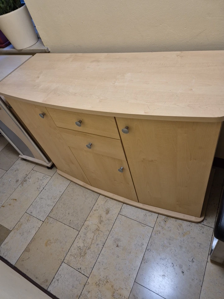 Holz Kommode mit Schubladen Und Türen Fast Wie Neu Maße H/L/T 85/120/45